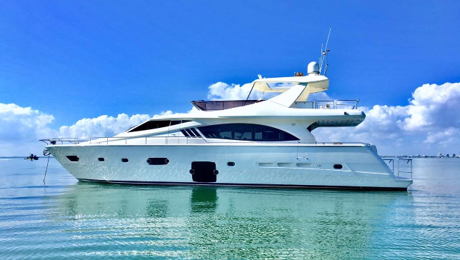 80' Ferretti Super Yacht Miami